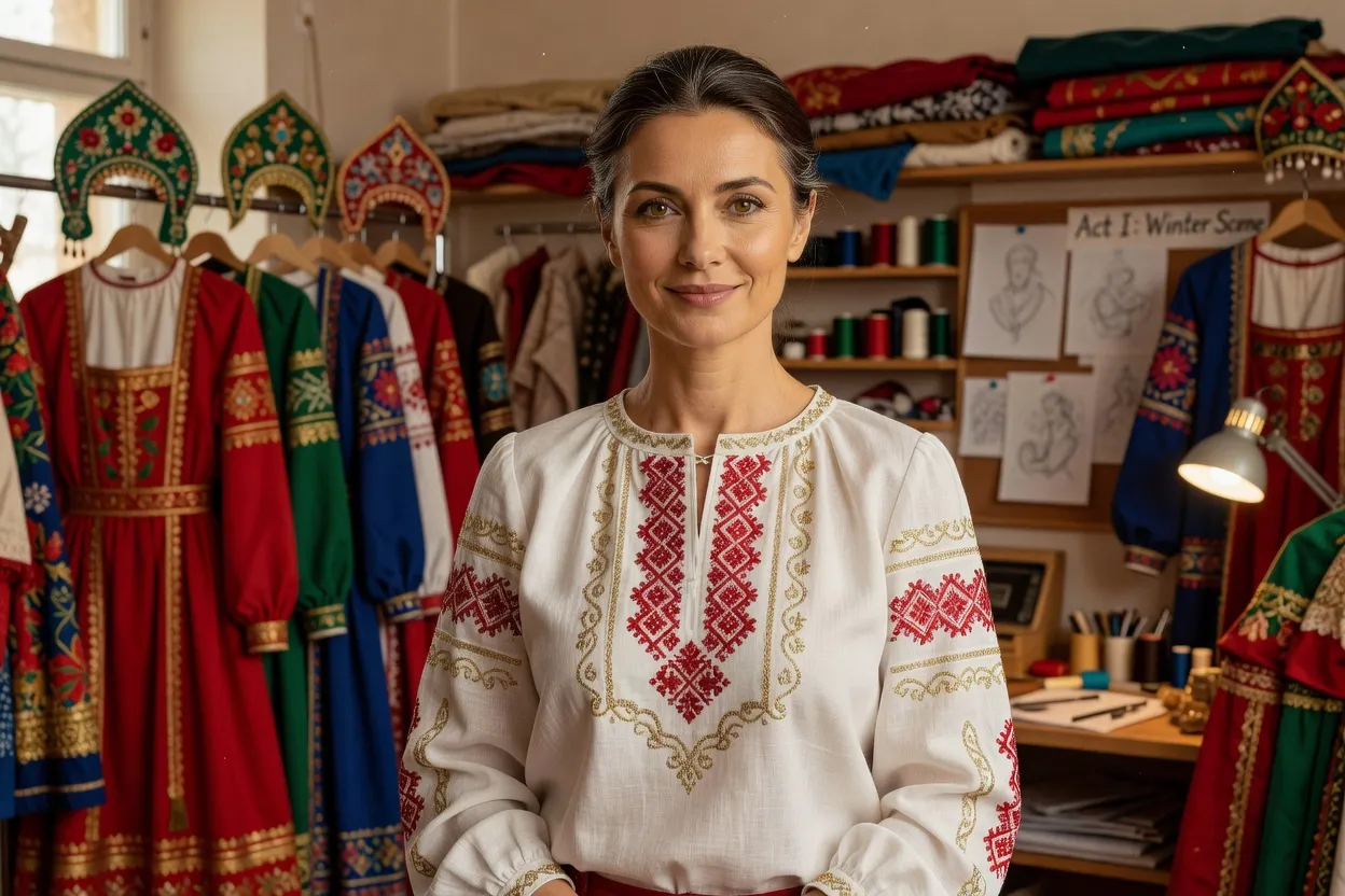 Natalia Morozova, costumière de théâtre russe à Paris
