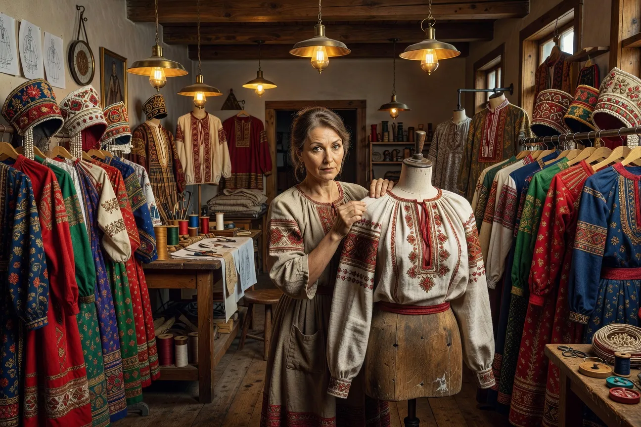 Habiller une troupe de théâtre slave : entretien avec Elena Kovaleva, costumière