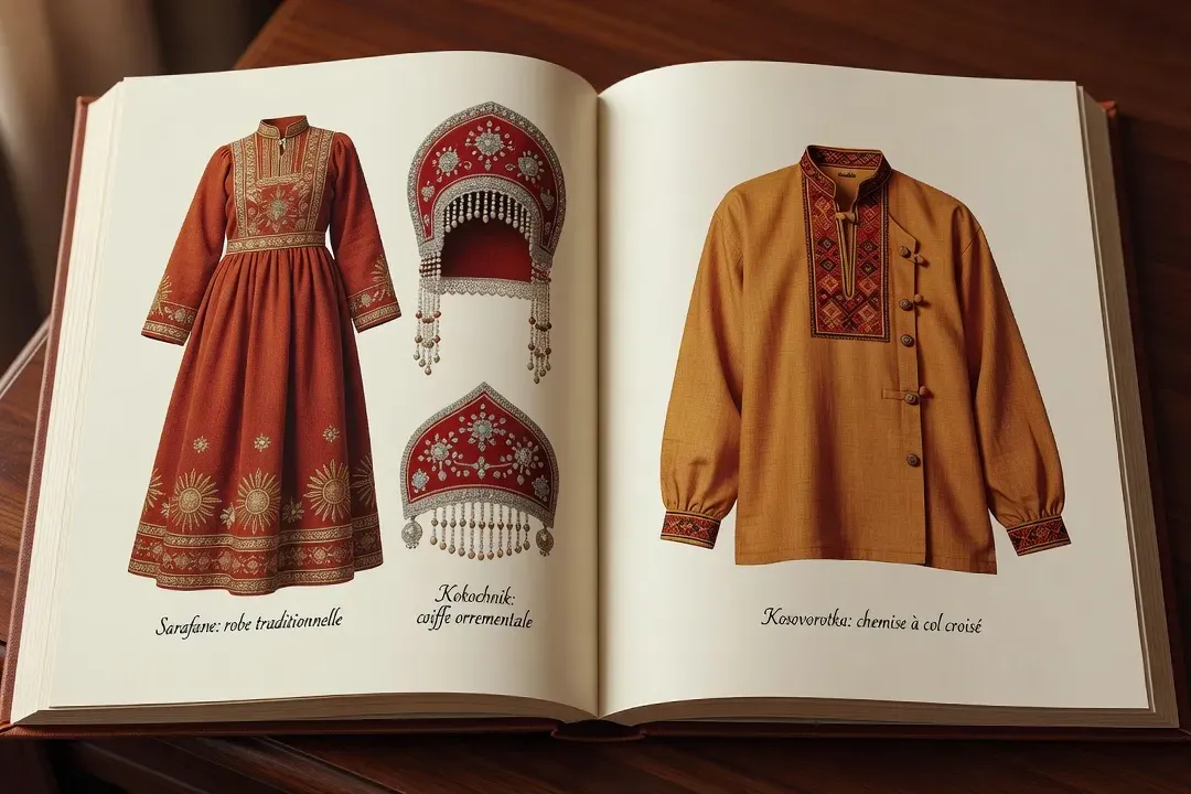 Lexique du costume russe : 50 termes essentiels pour comprendre le folklore vestimentaire slave