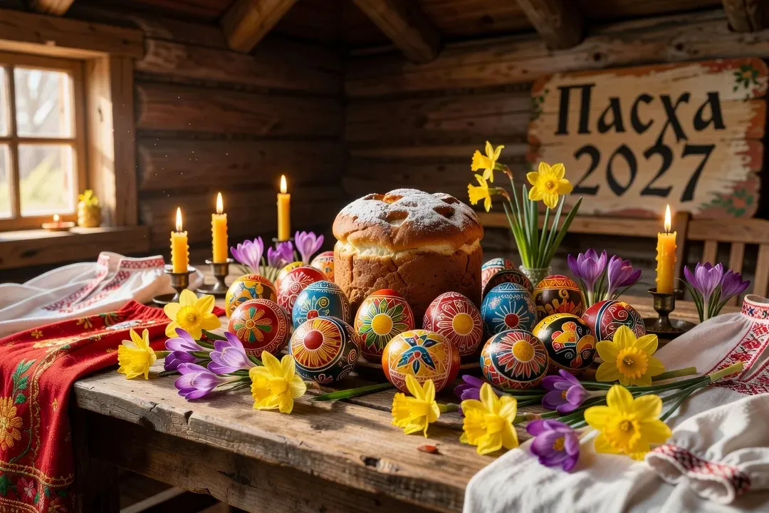 Pâques orthodoxes 2027 : costumes, koulitch et traditions russes
