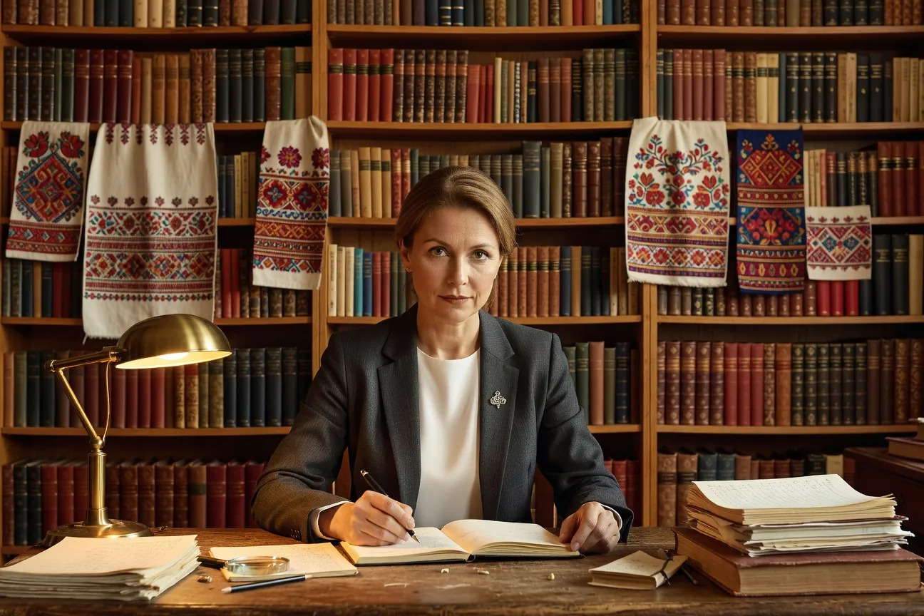 Vera Sorokina, ethnologue des textiles slaves