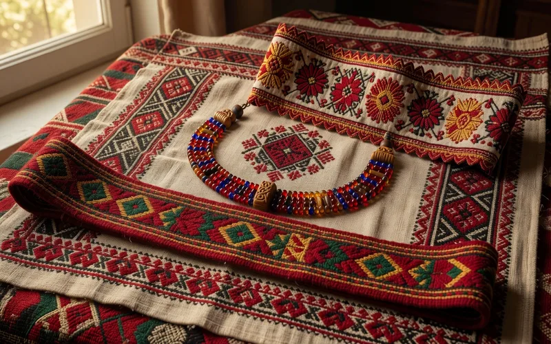 Costume traditionnel russe - vetement et artisanat slave