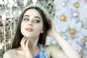 Fete de Noel russe avec Ded Moroz et Snegourotchka