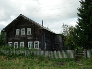Village de Borok dans la region d'Arkhanguelsk, berceau de l'ecole boretskaya